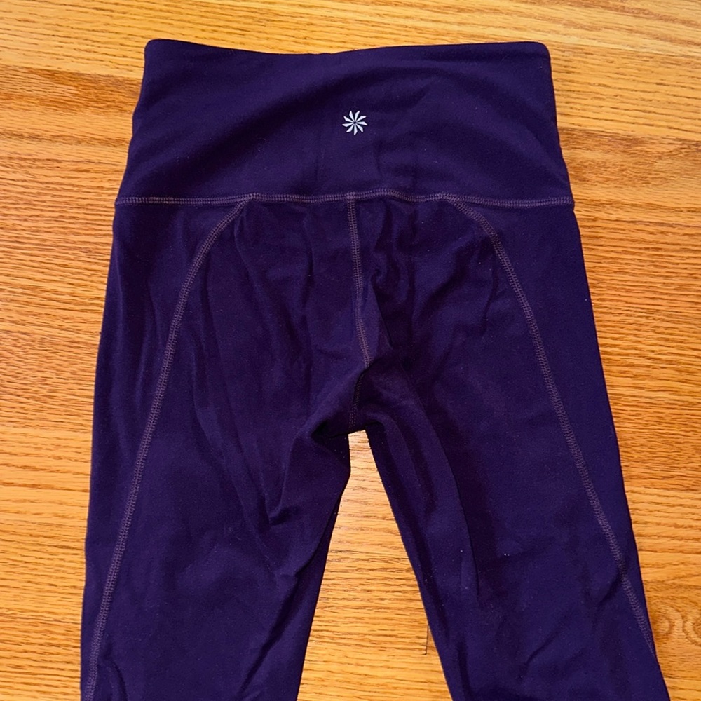 Dark Purple Athleta yoga Leggings